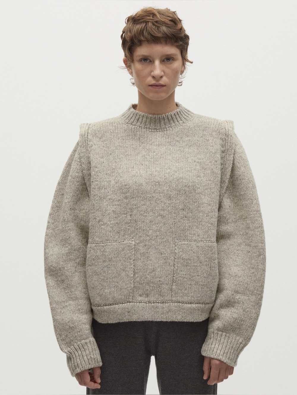 Babaa jumper no. 65 in mist
